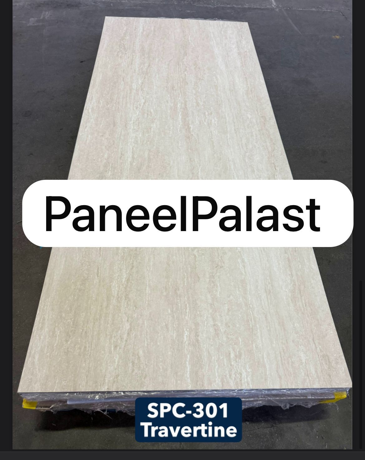 Strukturpaneel Paneel Design Travertine Beige 280 cm x 120 cm