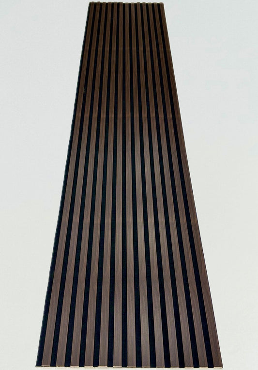 Akustikpaneel Walnuss 275 × 60 cm – Holzoptik mit Schallschutz