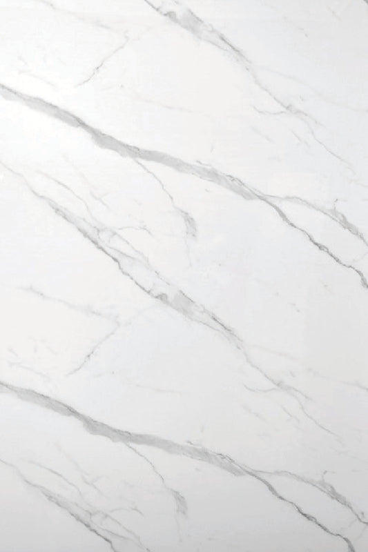 PVC-Wandpaneel Calacatta Marmoroptik 280×122 cm – Vorderansicht