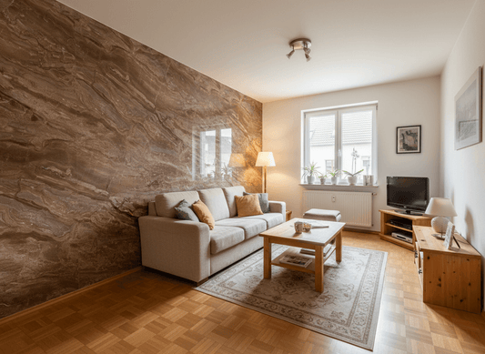 PVC-Paneel Design Brown 280 cm x 122 cm