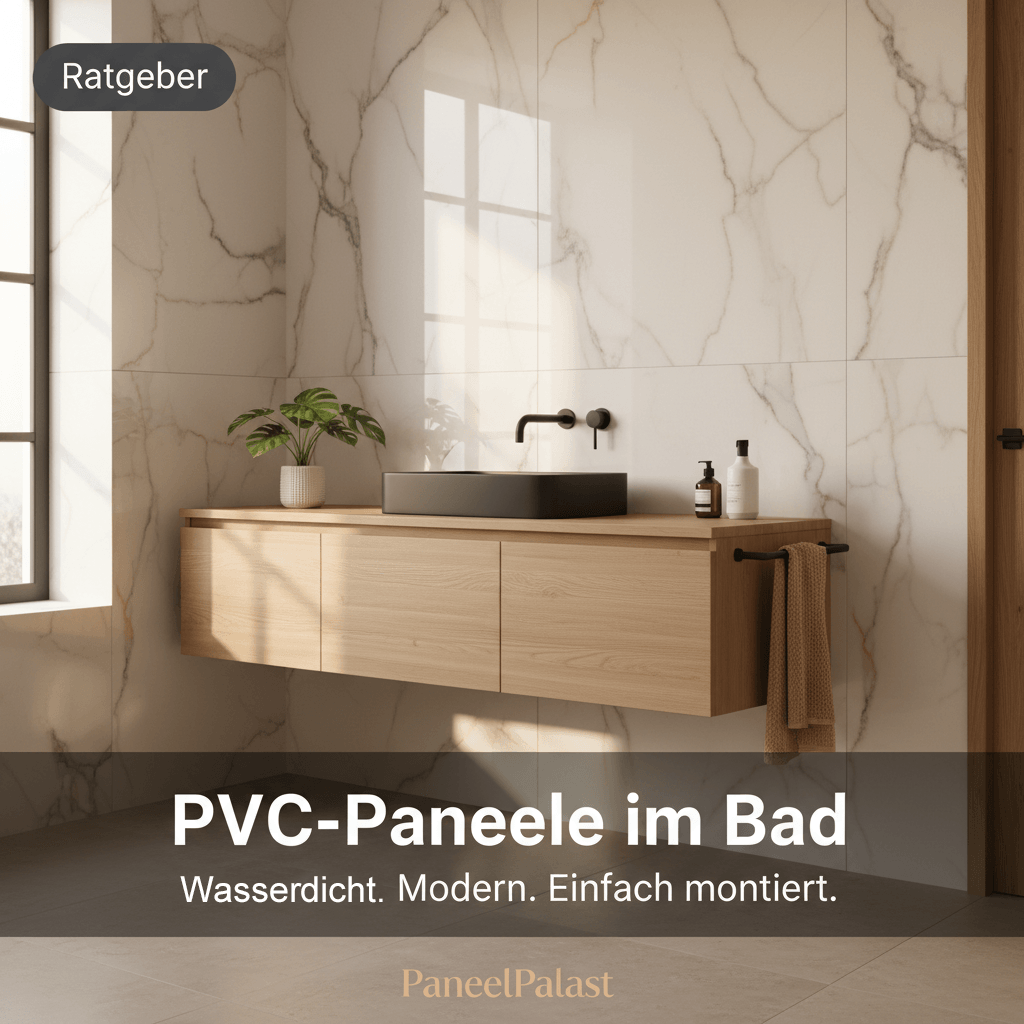 PVC-Wandpaneele im Badezimmer – Vorteile & Wasserschutz