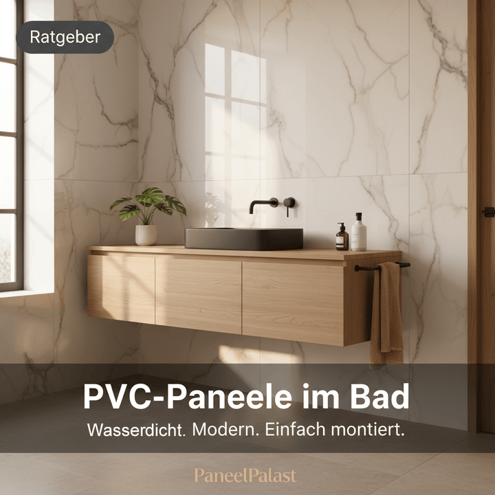PVC-Wandpaneele im Badezimmer – Vorteile & Wasserschutz