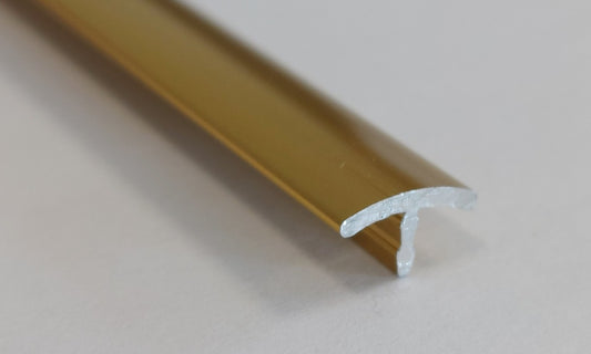 T-leiste Aluminium Gold 270 cm