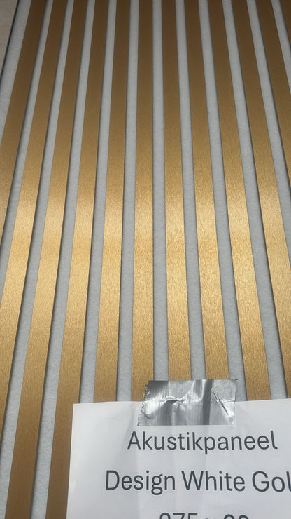 Akustikpaneel Design White Gold 275 x 60