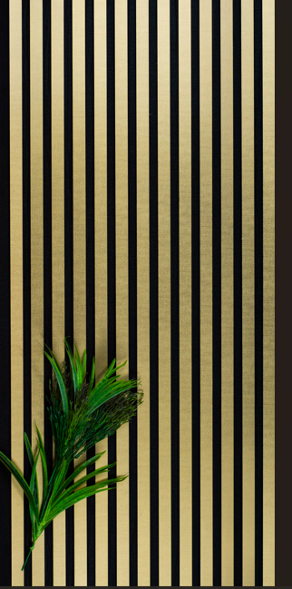 Akustikpaneel Design Black Travertine 275 x 60