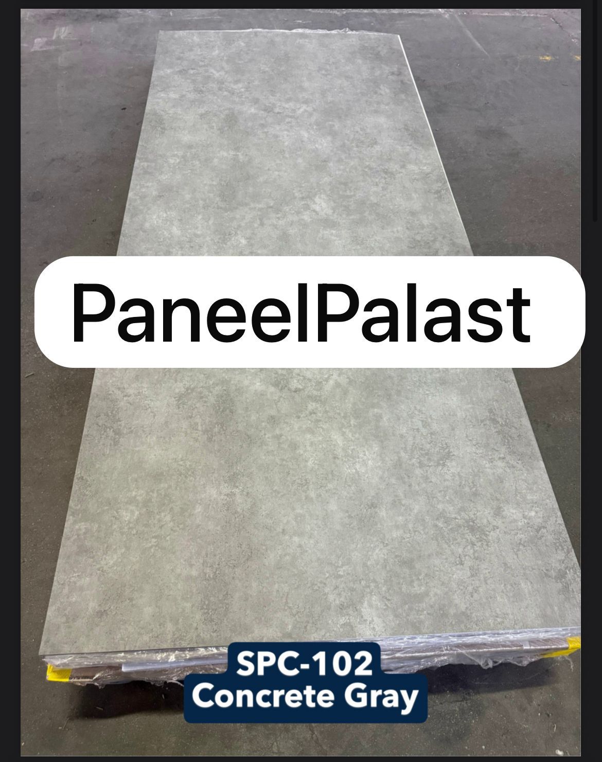 Strukturpaneel Design Beton 280 cm x 120 cm