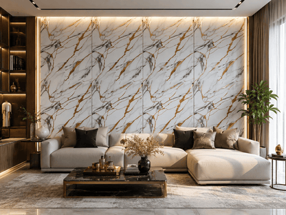 PVC-Paneel Design Golden Line 260 cm x 122 cm