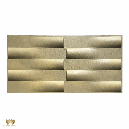 Modern Creme - 3D Wandpaneel / Wandverkleidung Styropor 150cm x 50cm