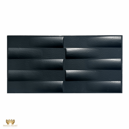 Modern Anthracite - 3D Wandpaneel / Wandverkleidung Styropor 150cm x 50cm