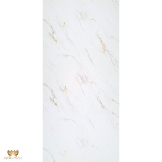 PVC-Paneel Design White Marmor with Gold touch 280 cm x 122 cm