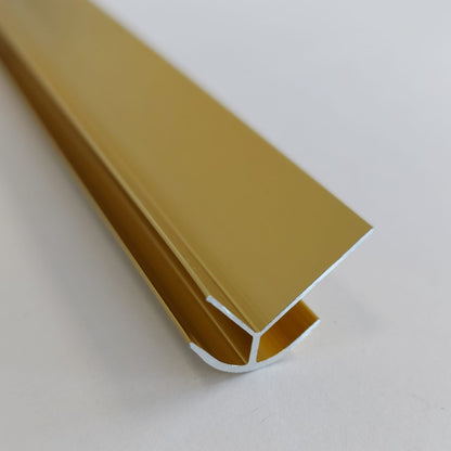 Winkelleiste Aluminium Gold 270 cm