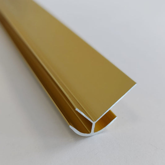 Winkelleiste Aluminium Gold 270 cm